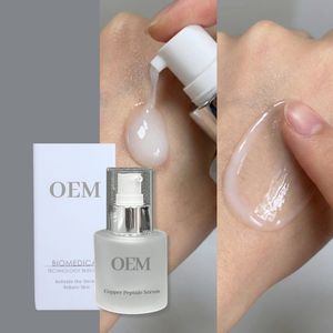 Sérum réparateur au cuivre et aux peptides pour soins de la peau en marque blanche, conçu pour les professionnels, anti-âge et éclaircissant, avec logo personnalisé - Product Image 2