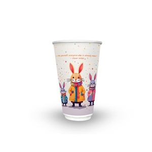 ถ้วยกระดาษขนาด16ออนซ์ปรับแต่งผนังแบบเดี่ยวสำหรับคนรักกาแฟและร้านค้า - Product Image 1