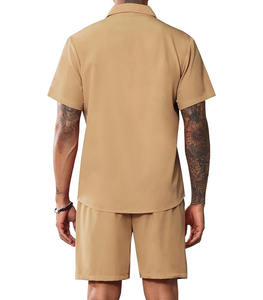 2025/2026 <b>Mens</b> Solid <b>Black</b> V-neck <b>Short</b> <b>Sleeve</b> Regular Fit Tshirt 100% Cotton Soft Breathable Fabric Casual Wear Custom Printing - Product Image 3