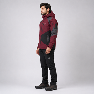 Veste imperméable coupe-vent pour homme, légère et respirante, idéale pour la randonnée en montagne et les activités de plein air. - Product Image 3