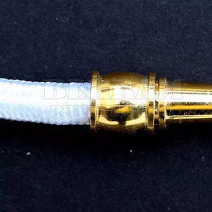 Aiguillette Tactique de Haute Qualité, Accessoires de Cordons d'Épaule Uniformes, Tressée en Fil Métallique Doré et Argenté, pour Vêtements - Product Image 6