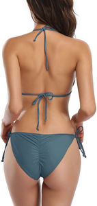 ผู้ผลิตบิกินี่สำหรับผู้หญิง |   โรงงานผลิตชุดว่ายน้ำ OEM - สแปนเด็กซ์/โพลีเอสเตอร์ แห้งเร็ว ระบายอากาศได้ดี รับผลิตแบรนด์ตามสั่ง - Product Image 6