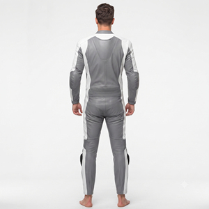 Traje de Carreras de Cuero para Hombre, Traje de Motocicleta de Cuero de Una Pieza, Traje de Motocicleta de Cuero Vacuno para Hombre - Product Image 2