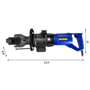 Piegatrice Elettrica Portatile da 900W per Tondini in Acciaio e Corde Metalliche da 5/8 Pollici (16mm) - Macchina per Bordatura - Product Image 3