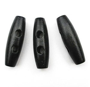 Boutons en corne de buffle de qualité supérieure, polis, faits à la main, naturels et uniques, pour vestes d'hiver, manteaux longs, sacs et confection de vêtements faits à la main - Product Image 5