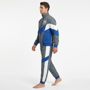 Custom Size Men's Nylon Track Suit Windbreaker <b>Jacket</b> and <b>Short</b> Set - Product Image 3