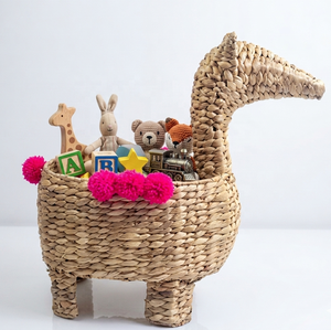 Cute Animal <b>Storage</b> <b>Basket</b> Animal Shaped <b>Basket</b> Animal <b>Toy</b> <b>Storage</b> <b>Basket</b> Cute Woven Animal <b>Basket</b> for <b>Toy</b> <b>Storage</b> - Product Image 2