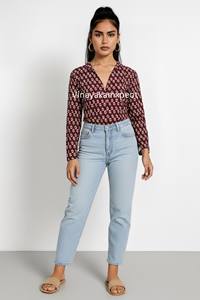 Chaqueta de Algodón Acolchada Tejida a Mano, Transpirable, con Estampado Floral y Bordado, para Mujer, Regalo para Ella, Venta Caliente 2026 - Product Image 6