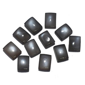 Pierre de lune grise naturelle, cabochon octogonal facetté, pierre précieuse en vrac en gros, pierre de naissance, pour la fabrication de bagues et de perles, prix d'usine - Product Image 2