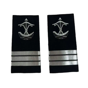 Custom Handmade 3D Canvas Epaulettes Embroidered Washable Decorative <b>Badges</b> Woven <b>Star</b> Blazer Accessories Custom Fabric - Product Image 3