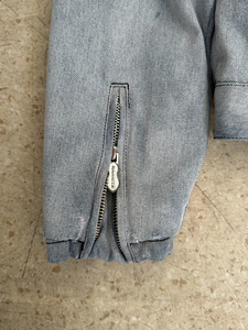 Veste universitaire décontractée pour homme, imperméable, coupe-vent, en toile fine, coupe ample, fermeture éclair, manches longues - Product Image 3