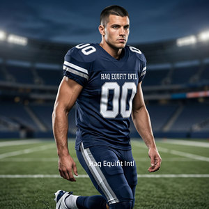 Maillot de football américain personnalisé, uniforme sportif pour hommes et jeunes, sublimation, couture, maillot de football d'équipe vierge - Product Image 6