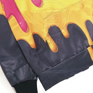 Nueva Llegada: Sudaderas con Capucha para Hombre, Sublimadas, Corte Holgado, 100% Algodón, Transpirables, de Secado Rápido, con Bolsillo Personalizado - Product Image 5