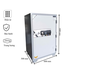 Caja Fuerte HOSHANG HS-100E con Características de Seguridad, Construcción Resistente al Agua y a Prueba de Agua, con Bloqueo de Alta Seguridad por Huella Dactilar y Contraseña - Product Image 1