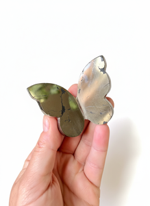 Mariposa de cristal de alta calidad con alas de pirita y piedra curativa, mariposa tallada en 3D y decoración para el hogar, mayorista - Product Image 5