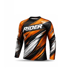 Camiseta Deportiva Transpirable Unisex de Poliéster para Motociclismo, Ciclismo de Montaña, MX, BMX, Downhill, Motocross - Product Image 4