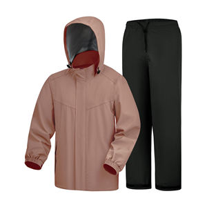 Traje Impermeable para Lluvia, para Hombre y Mujer, Chaqueta y Pantalones de Secado Rápido con Logotipo Personalizado - Product Image 1