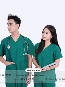 Factory Wholesale V Neck Hospital Workwear <b>Doctor</b> Nursing Medical Clothing Scrubs Uniforms <b>Sets</b> - Product Image 5