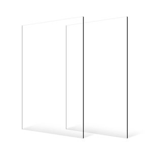 Confezione da 2 Lastre in Plexiglass Acrilico 24x48 Pollici, Spessore 1/8 Pollici, Vetro Trasparente in Plastica per Artigianato e Lavori in Acrilico - Product Image 3