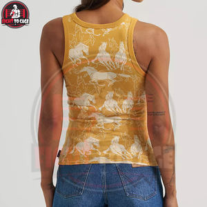 Camiseta Deportiva Casual para Mujer, con Logotipo Personalizado, Impresión por Sublimación, Precio al por Mayor, Nueva Llegada, Tejido Transpirable y Suave - Product Image 2