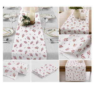 Thick Woven Cotton <b>Table</b> <b>Runner</b> Durable Decorative <b>Table</b> Linen for Daily <b>Dining</b> & Seasonal Decor - Product Image 3
