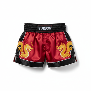 Boxing training <b>shorts</b> high-performance adult wide-leg cut <b>grappling</b> <b>shorts</b> reinforced stitching stretch panel male fighters - Product Image 1
