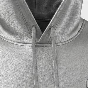 Sweat-shirt à capuche pour homme, broderie de logo personnalisé, effet délavé, streetwear de haute qualité, couleur personnalisée - Product Image 4