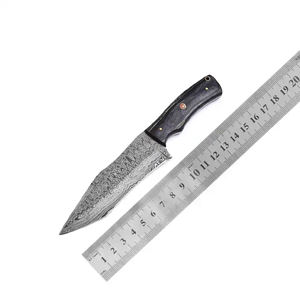 Cuchillo de Caza Profesional Hecho a Mano, Hoja Fija, Mango de Madera Pakka, Cuchillos para Exteriores - Product Image 4