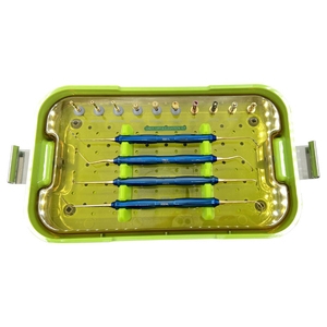 ชุดเครื่องมือผ่าตัดกระดูก Tegra Surgical Lift Osteotomes ผลิตจากเหล็กกล้าไร้สนิมเยอรมัน แบบใช้มือ ชุดตรง โค้งเว้า สำหรับการปลูกถ่ายฟันและผ่าตัดกระดูก - Product Image 2