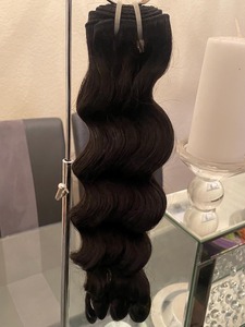 Peluca de Cabello Humano con Ondas de Agua de Lujo, Peluca con Frente de Encaje para Mujer, Uso Diario y para Fiestas, Disponible para la Venta - Product Image 4