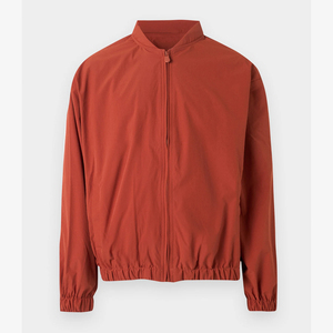 Blouson bomber homme uni respirant, couleur unie, style personnalisé, nouvelle collection, haute qualité, en vente. - Product Image 2