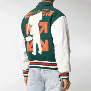 Winter <b>Jacket</b> letterman <b>jacket</b> men comfortable casual fashion wear mens letterman <b>jacket</b> retro baseball outerwear - Product Image 6