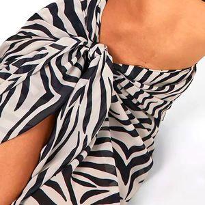 Pareo de playa de verano multiusos con estampado personalizado para mujer, para traje de baño y bikini, estilo coreano - Product Image 6