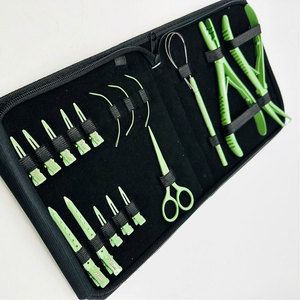Kit d'extension capillaire professionnel de haute qualité, personnalisable avec logo privé, perles en acier inoxydable de qualité chirurgicale, complet - Product Image 6