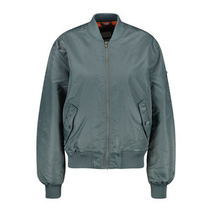 New <b>Women's</b> Breathable <b>Lightweight</b> Zipper <b>Bomber</b> <b>Jacket</b> Stylish Casual Comfortable All Season Wear Trendy Streetwear Outerwear - Product Image 1