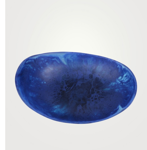 Bol en résine époxy moderne avec bord festonné pour usage décoratif, bol en résine rouge, prix le plus bas - Product Image 4