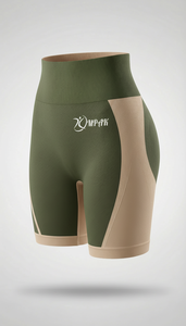 Shorts de sport sans couture respirants pour femme, taille haute, effet scrunch, compression fessier, style streetwear, pour le yoga, le fitness et le cyclisme - Product Image 4