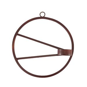 Portavelas Colgante Circular de Hierro con Diseño Triangular para Decoración del Hogar, Portavelas para Velas de Té - Product Image 1
