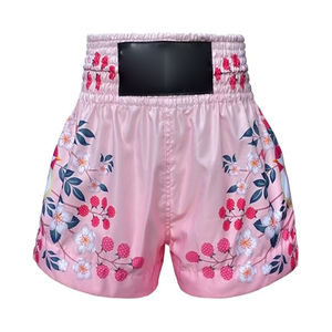 Professional Kickboxing <b>Shorts</b> for Boxing <b>Grappling</b> & Martial Arts Breathable Kickboxing Training <b>Shorts</b> Made In Pakistan - Product Image 5