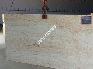 Bloque de Granito Crema Marfil, Panel de Granito, Lámina de Granito para Cocina de Granito, Suelo de Granito, Pared de Granito, Uso en Construcción de Granito - Product Image 3