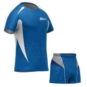 Vêtements de sport de qualité supérieure, légers, respirants, coupe confortable, design prêt pour le jeu, uniforme de rugby pour adulte - Product Image 6