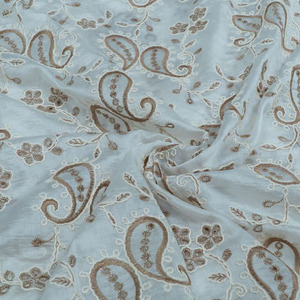 Tela de bordado con lentejuelas y encaje para Abaya, Kaftan, prendas de moda, venta al por mayor, exportación, comprador, suministro mundial - Product Image 5