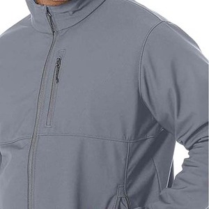 Veste Softshell Légère pour Homme Personnalisée Coupe-Vent Imperméable Anti-Pluie Anti-Neige en Tissu Toile Enduit avec Impression Puff Style Urbain - Product Image 3