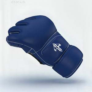 Gants de boxe pour hommes de qualité supérieure, en cuir PU, fermeture personnalisée, avec lacets, par RIVIAN ATLANTIC - Product Image 3