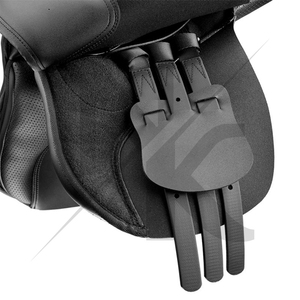 Selle de dressage haute performance en cuir véritable, confortable et durable, avec arceau en bois, pour l'équitation anglaise, produits équestres d'Inde. - Product Image 3