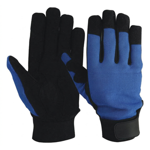 Guantes de Seguridad Resistentes y Duraderos de Cuero Sintético Amara, Antideslizantes, Antiestáticos, Resistentes al Calor, con Puntas de los Dedos Texturizadas y Puño de Neopreno - Product Image 5