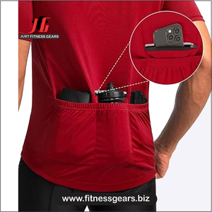 Maillot de cyclisme pour hommes à prix de gros – Nouveau style, très vendu, respirant, séchage rapide, écologique, manches courtes, anti-plis - Product Image 3