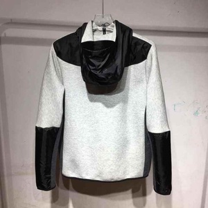 เสื้อฮู้ดซิปเต็มตัวผ้าฟลีซเทคโนโลยีใหม่ คุณภาพสูง สำหรับออกกำลังกายและเล่นกีฬา พิมพ์โลโก้ได้ ขายส่ง OEM สำหรับผู้ชาย - Product Image 3