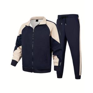 Survêtement pour homme sur mesure pour le jogging, design personnalisé de qualité, survêtement en molleton avec fermeture éclair, style imprimé, prix de gros - Product Image 3