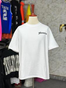 เสื้อยืดคอตตอนสีชมพูขนาดใหญ่พิเศษสำหรับผู้ชายและผู้หญิง พรีเมียม เนื้อผ้าหนา สตรีทแวร์  ไม่มีโลโก้  รับผลิตแบบ OEM - Product Image 3